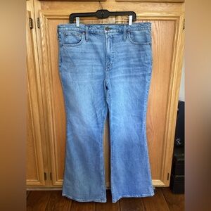 Madewell Light Blue Flare Jeans